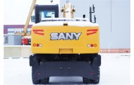 Колесный экскаватор SANY SY155W полноповоротный с аутригерами